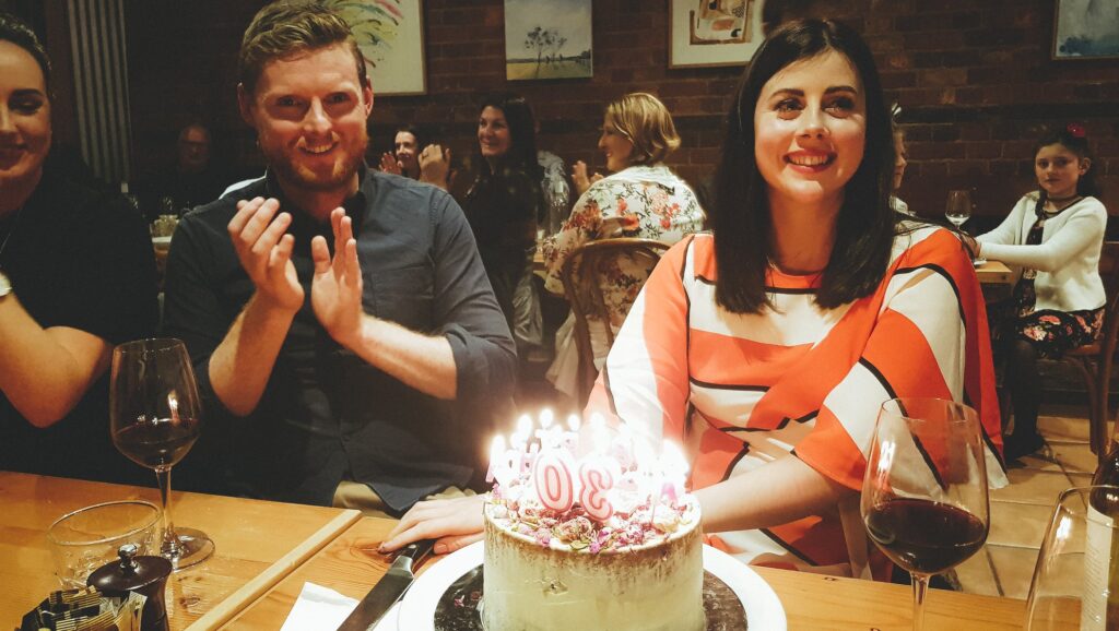 30th Birthday and Engagement Dinner in Mudgee for Miriam Long and Dave Mccormack