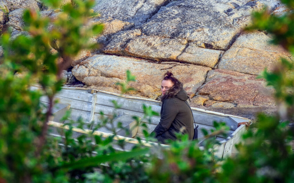 Capturing Louise in the sleepy coastal town of Bicheno, Tasmania