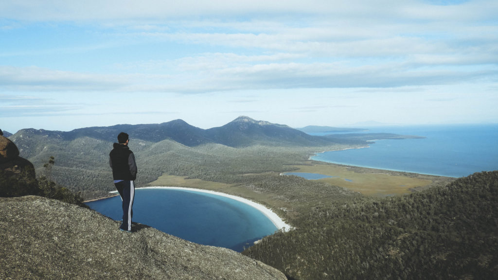 Michael Doig on Mount Amos