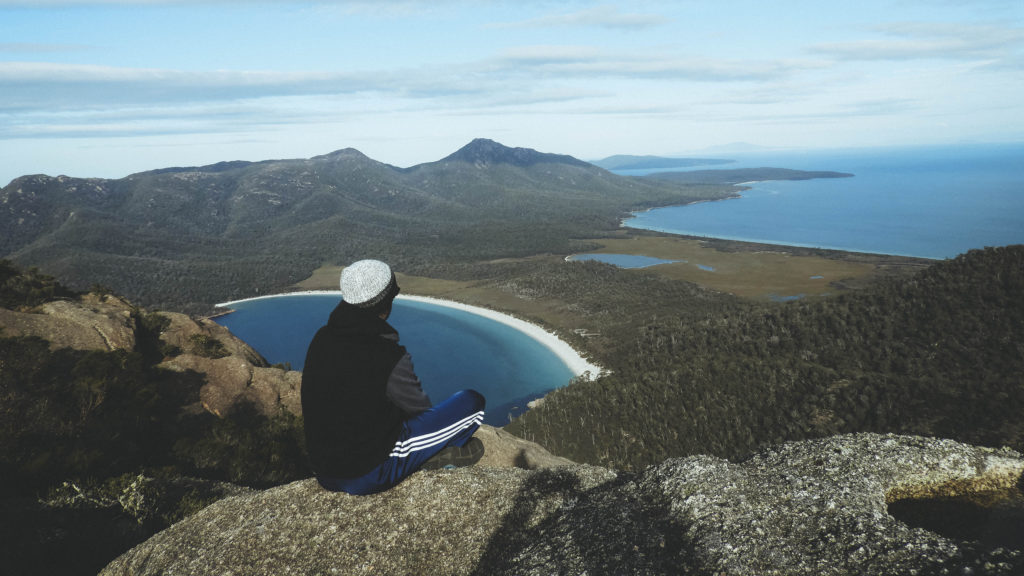 Michael Doig on Mount Amos